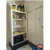 Image 1 : John Deere Supplies & Metal Cabinet Combo: - 10W30 (9 Litres Full + 2 Partial) - Air Filter - Belt -