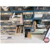 Image 9 : Large Assortment of Fasteners & Hardware + Many Counter Top Organizers