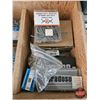 Image 3 : Assortment Nails/Screws/Nuts with Wood Box  (Box Measures: 7"H x 13"W x 10"D)