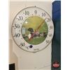 Image 5 : Combo : Gun Rack, Portable Camp Stool & Taylor Outdoor Thermometer (12"Dia)