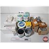 Image 1 : Grouping : Large Variety Screws, Rivets, Cabinet Hinges, Wall Anchors, etc!