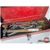 Image 8 : Grouping ~ Variety Hand Tools : Wrenches; Hammer; Screwdrivers; Grease Fitting Cleaner; Shallow Meta