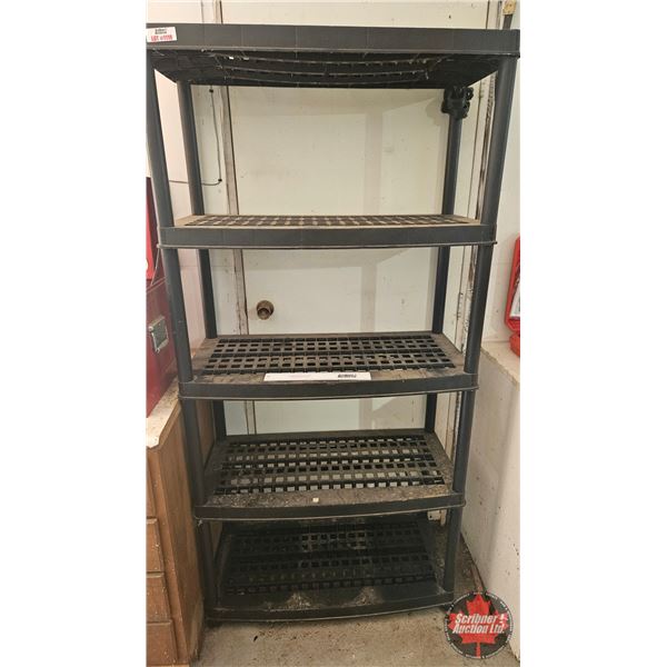 Shelving Unit (Plastic) (6ft H x 3ft W x 18"D)