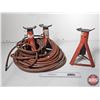 Image 1 : Jack Stands (3) & Air Hose