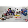 Image 1 : Variety Shop Fluids Grouping (Full / Partial Full) - 2 Cycle Oil - Methyl Hydrate - Break Cleaner - 