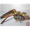 Image 1 : Carpenter Combo : Hand Saws, Circ Saw Blades, Sears Molding Cutter Set, Metal Cutting Discs, etc!