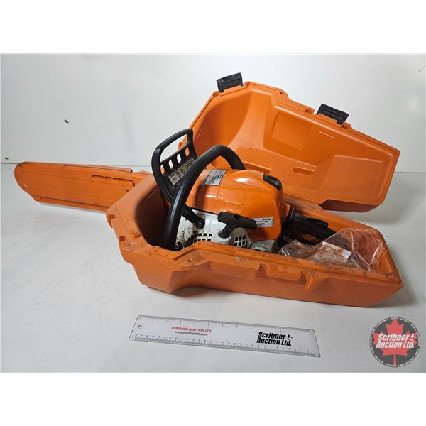 STIHL Chainsaw : MS181C c/w Case (Not Running / Has Compression)