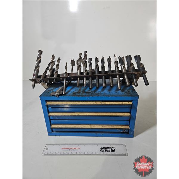 Variety Drill Bits w/Organizer