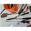 Image 3 : Gardening Tools / Pail : Pruners; Pruning Saw; Shears; Small Shovel