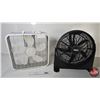 Image 1 : Electric Fans (2) : (22"H x 22"W)