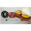 Image 1 : Ext Cords w/Reels : (8) Cords & (9) Reels/Spools