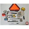 Image 1 : Grouping : SMV Sign; Tape Measures; Distance Measure Wheel (in feet) ; etc!