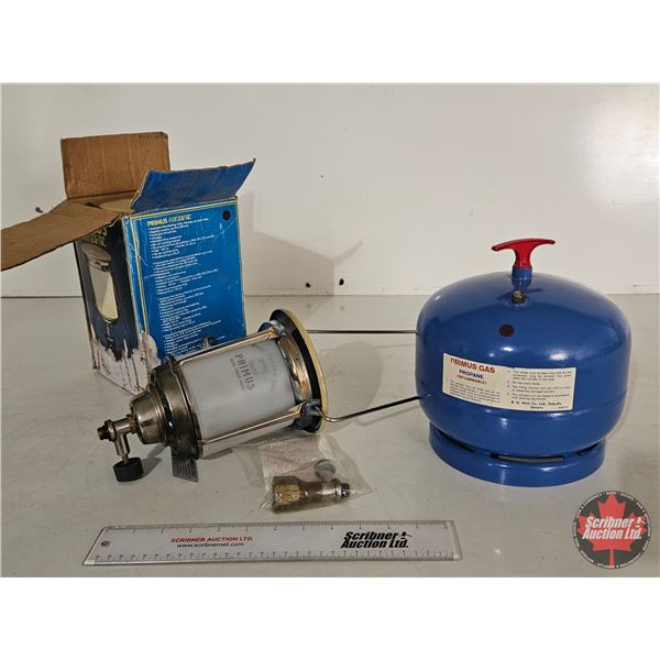 Primus Propane Lanterns (2) w/Tank