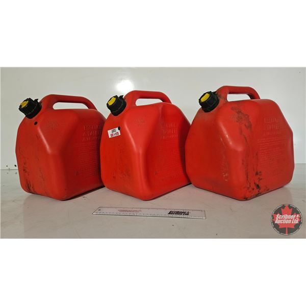5gal Gas Jerry Cans (3)
