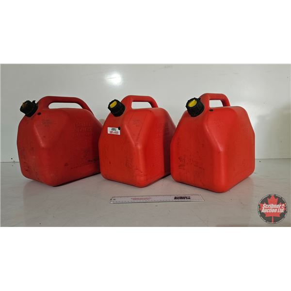5gal Gas Jerry Cans (3)