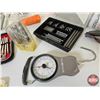 Image 2 : Grouping : 100ft Tape Measure; Precision Screw Drivers; Hanging Scale; Drill Bits; Multi Purpose Non