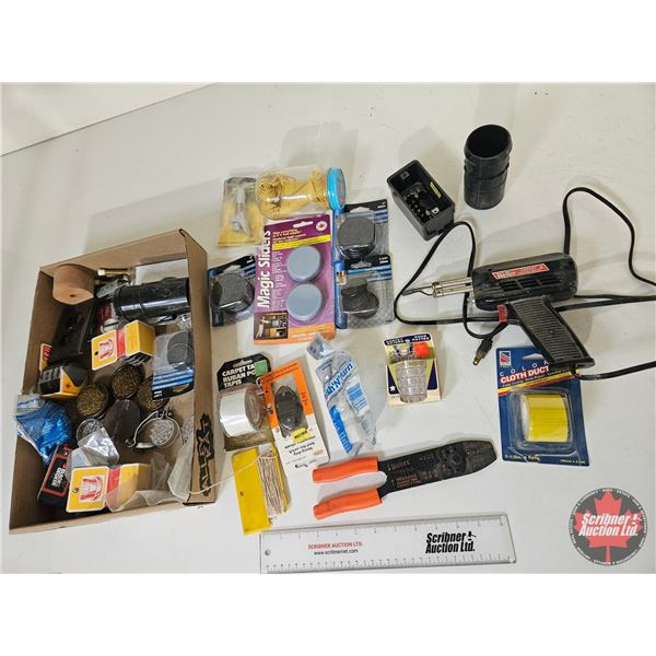 Grouping : Soldering Iron, Industrial String, Magic Sliders, Carpet Tape, etc