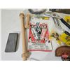 Image 5 : Grouping : Wood Plane;  Old Timer Knife; Channel Locks; Small Hand Tools; JB Weld; etc