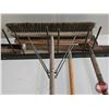 Image 3 : Grouping : Push Brooms (3) ; Scraper ; Squeegee ; Broomball Stick