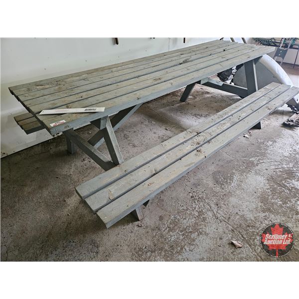 Picnic Table (30"H x 93"L x 57"W)