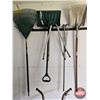 Image 1 : Long Handle Yard Tools with Ext Ladder Stand Offs