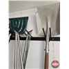 Image 4 : Long Handle Yard Tools with Ext Ladder Stand Offs