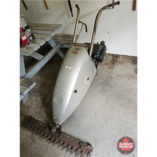 3ft Walk-behind Sickle Mower "Jari Products Inc. Power Walk"