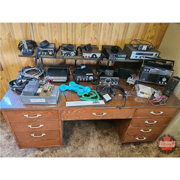 Variety Radio Equipment :  - CB's - Police Scanner - can include desk (Desk is optional) - etc !
