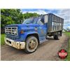 Image 1 : GRAIN TRUCK : 1974 GMC C5000 : 2-Ton : 12ft Box & Hoist