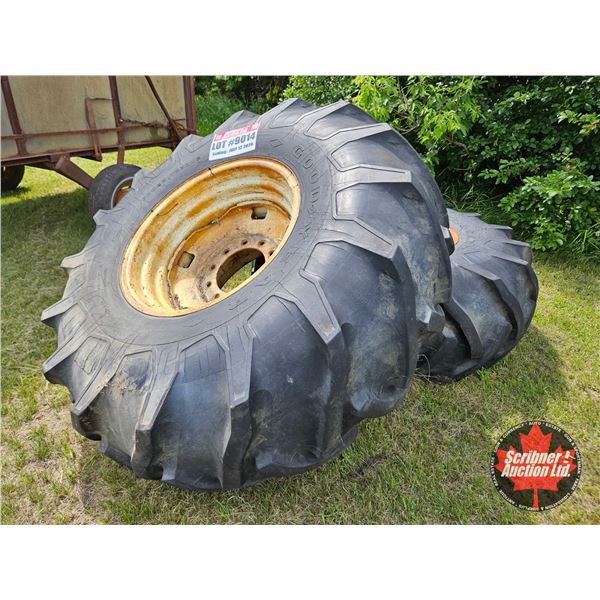 TIRES (2) : Good Year 23.1-26 : 10ply : Power Torque