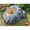 Image 1 : TIRES (2) : Good Year 23.1-26 : 10ply : Power Torque