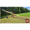 Image 1 : AUGER : Westfield 7" x 36ft Grain Auger w/10hp Engine