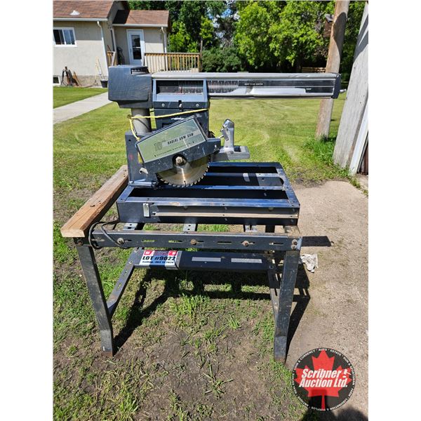 EATON TECOMASTER PROFESSIONAL : 10" RADIAL Arm Saw : Model 2000