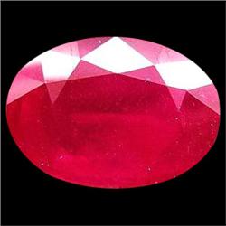 9.31ct Amazing Top Red Ruby Oval Mozambique Natural Appraisal Estimate $11172 (GEM-18069)