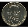 Image 1 : 2009 Polk Dollar GEM BU Edge Rare Error Extra 9 (COI-6254)