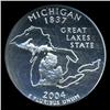 Image 1 : 2004S Michigan Silver Quarter Graded NGC PR70 DCAM (COI-5473)