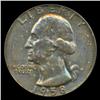Image 1 : 1958 Washington 25c Quarter Coin Graded PCGS MS66 Great Toning (COI-5346)