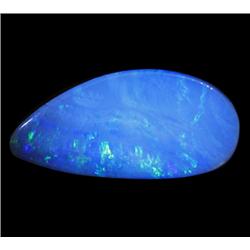 4.1ct Australian Black Opal Doublet Full Fire (GEM-22429B)
