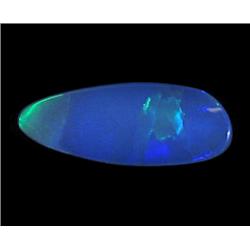 3.5ct Australian Black Opal Doublet Full Fire (GEM-22389B)