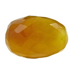 43.48ct Semiprecious Fascinating Chalcedony Gem Oval Cut (GEM-21762)