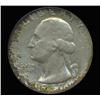Image 1 : 1957D Washington 25c Quarter Coin Graded PCGS MS66 Fabulous Iridescent Toning (COI-6408)