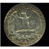 Image 2 : 1957D Washington 25c Quarter Coin Graded PCGS MS66 Fabulous Iridescent Toning (COI-6408)