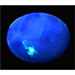 1.69ct Australian Black Opal Doublet Full Fire (GEM-22615A)