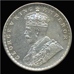 1918C India Silver Rupee High Grade (COI-6647)