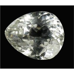 7.55ct Top Quality Hot Natural Green Kunzite Pear (GEM-21580)