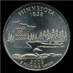2005P Minnesota SMS Quarter NGC MS68 (COI-5471)