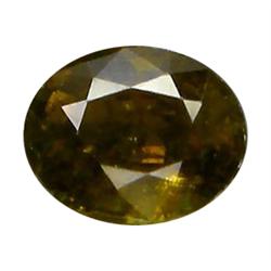 1.60ct VS Oval Cut Yellow Green Tourmaline  (GEM-17422)