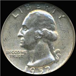 1952 Washington 25c Silver Quarter Coin Graded GEM (COI-6825)