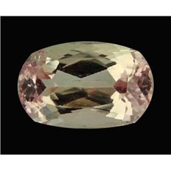 12.5ct Sparkling Flawless Natural Imperial Pink Kunzite Appraisal Estimate $5000 (GEM-18390)