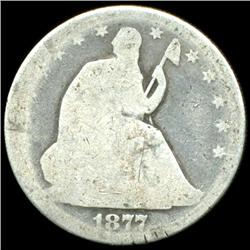 1877 Seated Half Circulated (COI-5846)
